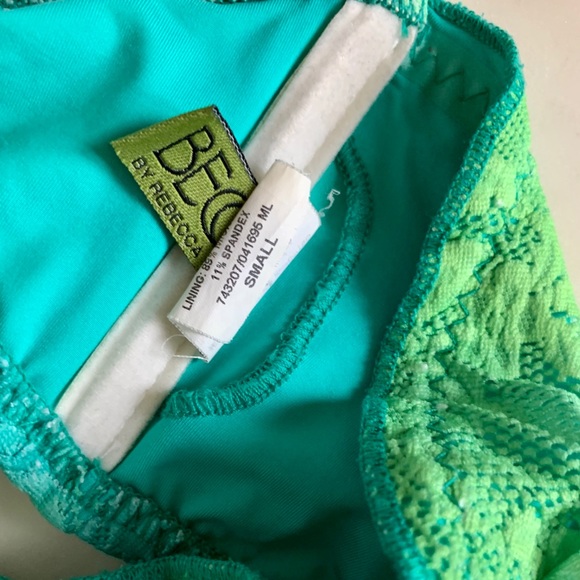 BECCA by Rebecca Virtue Ombré Floral Lace Bikini - Picture 4 of 5